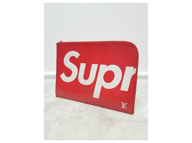 Louis Vuitton Pochette Jour Supreme Epi Rouge - vue 2