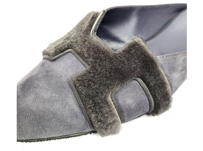 Hermès Roxanne Mule Lila - Ansicht 4