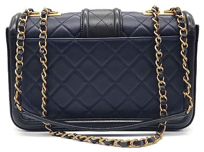 Chanel Borsa a Spalla con Catena Elegance Nero - vista 3