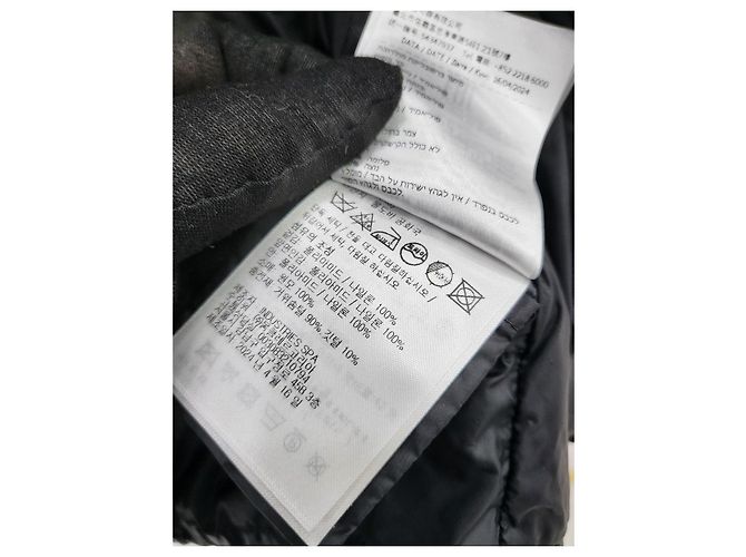 Moncler Tricot Wollstrickjacke XS Silber - Ansicht 5