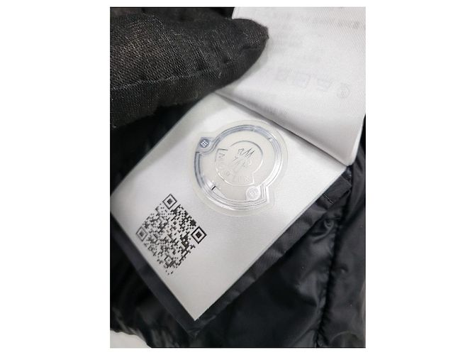 Moncler Tricot Wollstrickjacke XS Silber - Ansicht 6