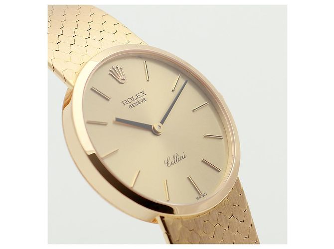 Rolex Reloj manual unisex Cellini Coin Gold Small Naranja - vista 11