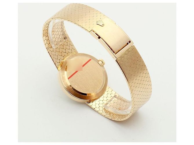 Rolex Reloj manual unisex Cellini Coin Gold Small Naranja - vista 15