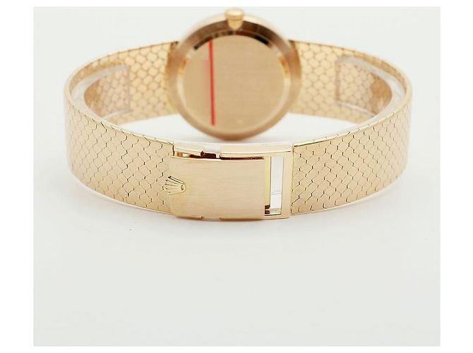 Rolex Reloj manual unisex Cellini Coin Gold Small Naranja - vista 20