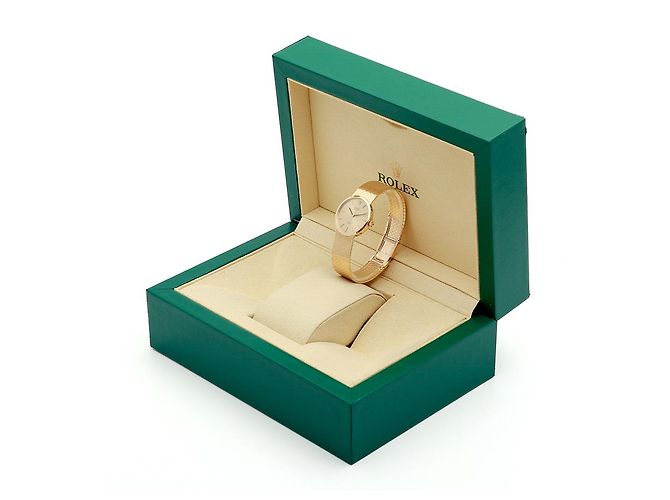 Rolex Reloj manual unisex Cellini Coin Gold Small Naranja - vista 25