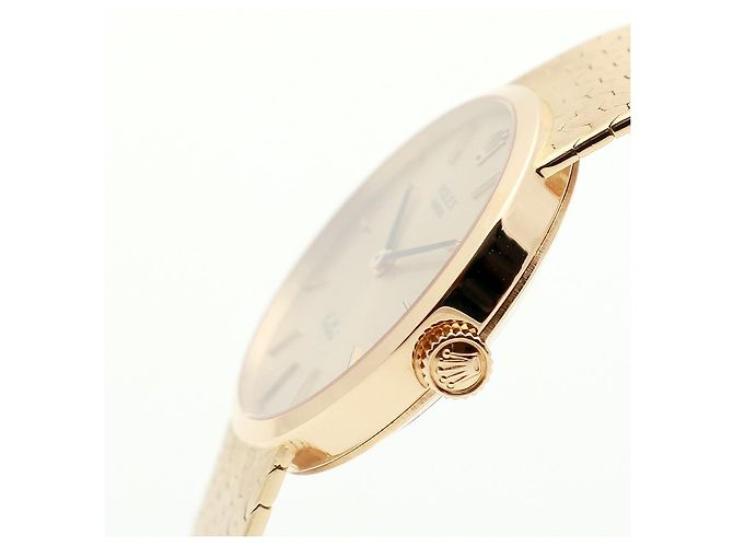 Rolex Reloj manual unisex Cellini Coin Gold Small Naranja - vista 9