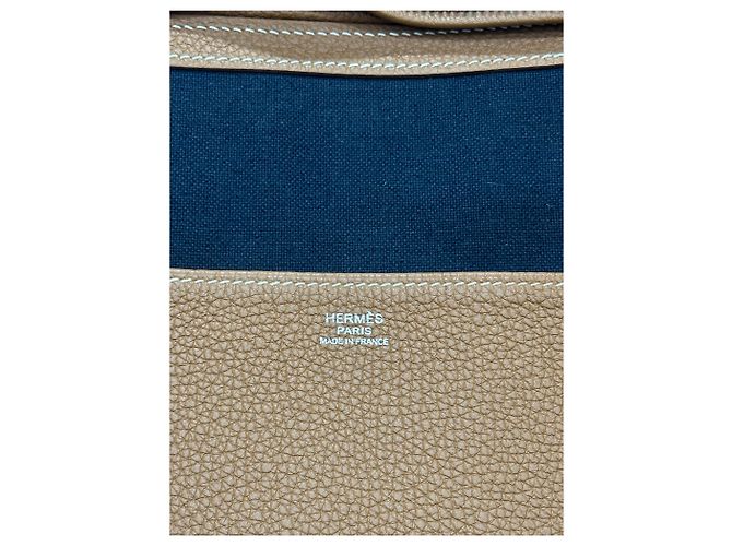 Hermès Victoria Light Camel Gold Stamp Marrone - vista 10