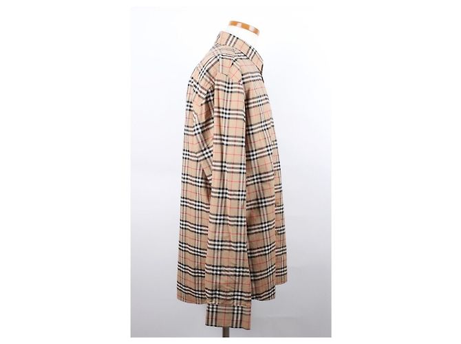 Burberry Check-Hemd aus Baumwolle Archive Beige XXL Braun - Ansicht 3