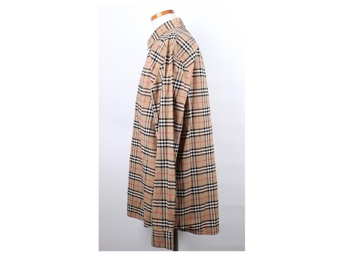 Burberry Check-Hemd aus Baumwolle Archive Beige XXL Braun - Ansicht 4