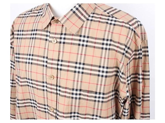 Burberry Check-Hemd aus Baumwolle Archive Beige XXL Braun - Ansicht 5