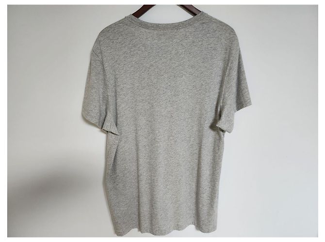 Burberry T-shirt ricamata XL Gray Knight Marrone - vista 4