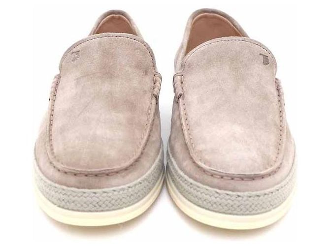 Tod's Mocassini slip-on in scamosciato classico Marrone - vista 2