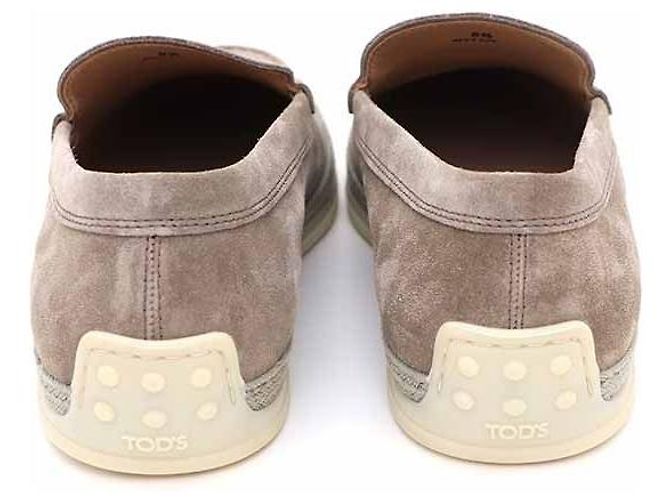 Tod's Mocassini slip-on in scamosciato classico Marrone - vista 4
