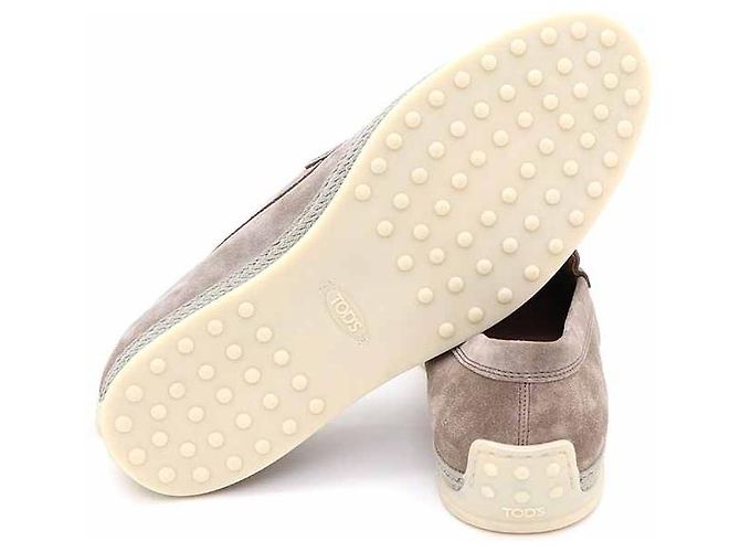 Tod's Mocassini slip-on in scamosciato classico Marrone - vista 5