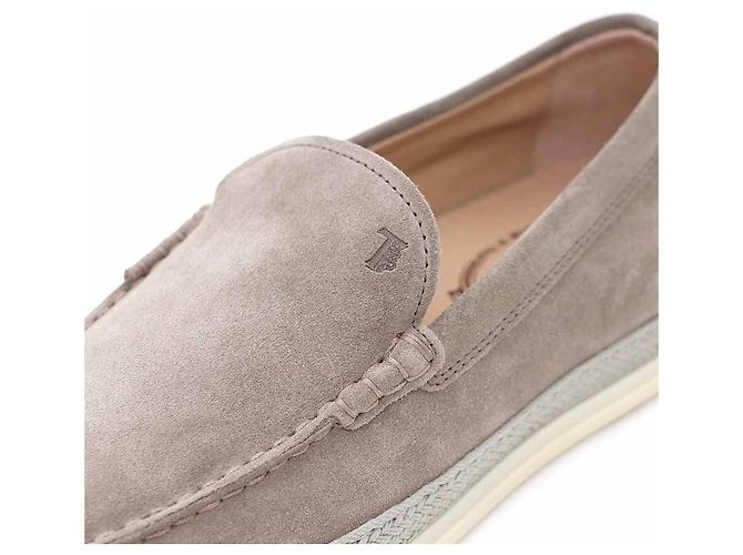 Tod's Mocassini slip-on in scamosciato classico Marrone - vista 6