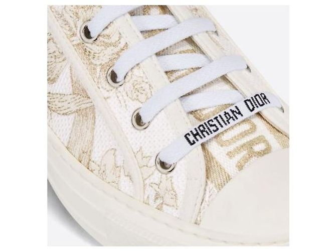 Dior Work and Garden bestickte Sneaker Silber - Ansicht 8