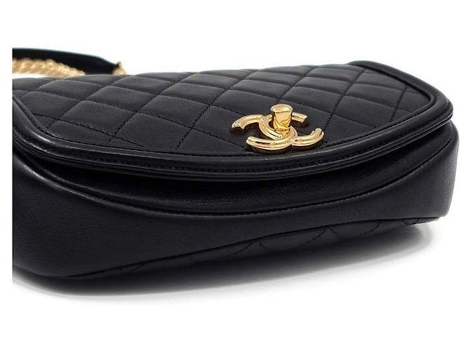 Chanel Borsa a tracolla Underline Chain Nero - vista 4