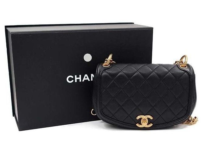 Chanel Borsa a tracolla Underline Chain Nero - vista 8