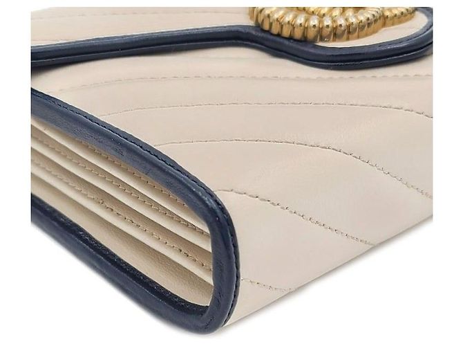 Gucci Mini borsa a catena Marmont Blu - vista 6