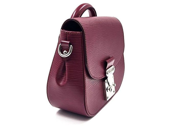 Louis Vuitton Borsa a Spalla Epi Eden Rosso - vista 3