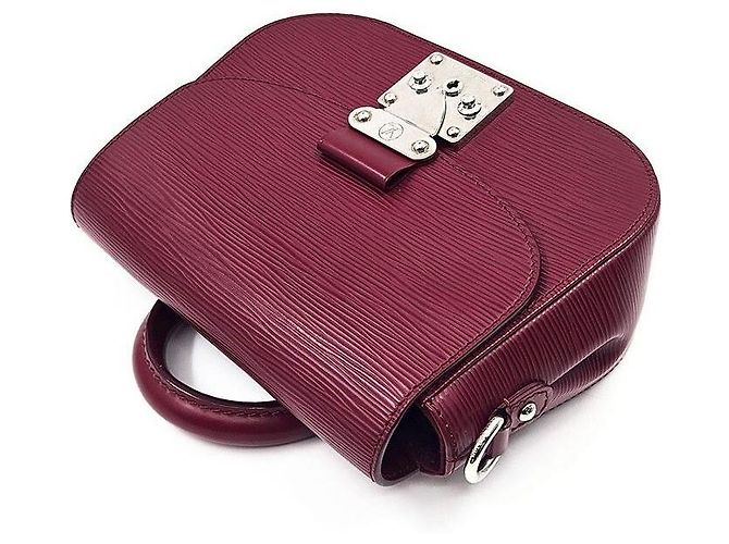 Louis Vuitton Borsa a Spalla Epi Eden Rosso - vista 5