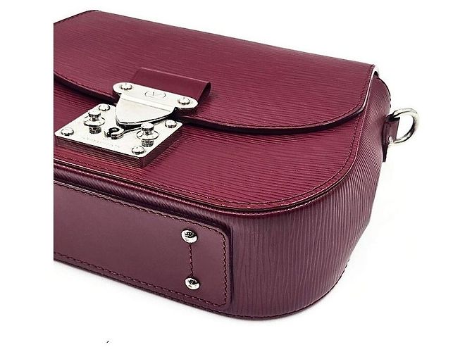 Louis Vuitton Borsa a Spalla Epi Eden Rosso - vista 6
