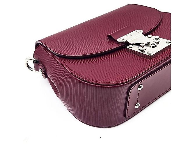 Louis Vuitton Borsa a Spalla Epi Eden Rosso - vista 7