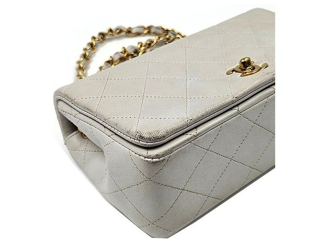 Céline Chanel Lambskin Chain Schultertasche - Ansicht 7
