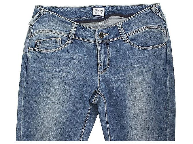 Armani Junior Jeanshose Alter Blau - Ansicht 4
