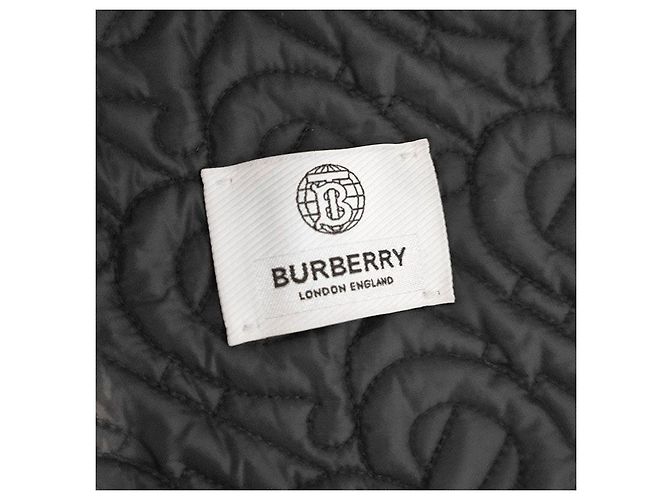 Burberry Kids Monogram Quilted Panel Jacket Black - view 6