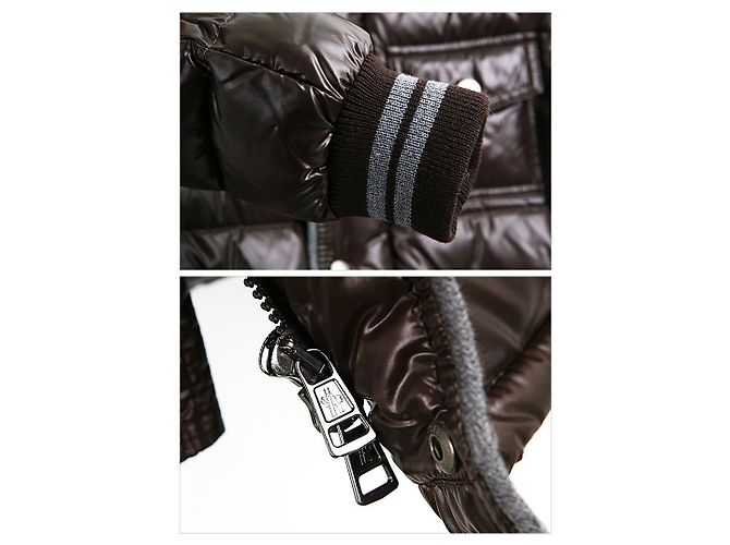 Moncler Junior Borrome Junior Years Nero - vista 5