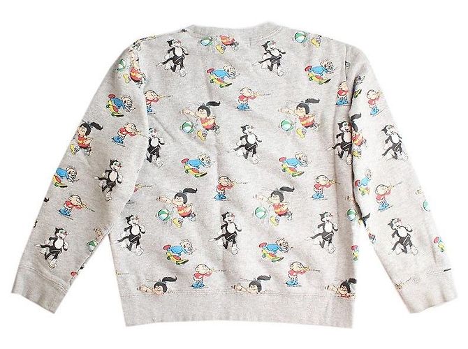Stella Mc Cartney Stella Multi-Print Fleece Sweatshirt Pants Set Top Size Bottom Size Brown - view 3