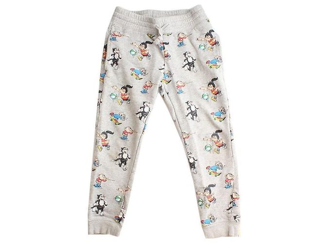 Stella Mc Cartney Stella Multi-Print Fleece Sweatshirt Pants Set Top Size Bottom Size Brown - view 4