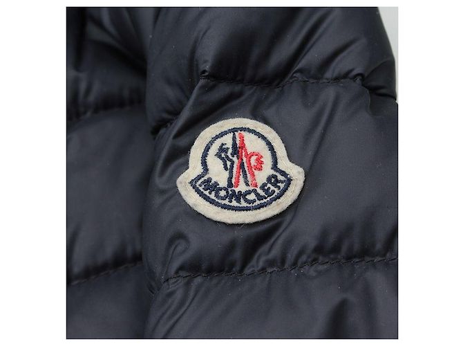 Moncler Kids Midnight Blue Goose Down Padding Jacket Years - view 3