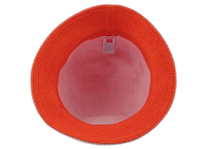 Hermès Bucket Hat Animaux Nattes Rosso - vista 9