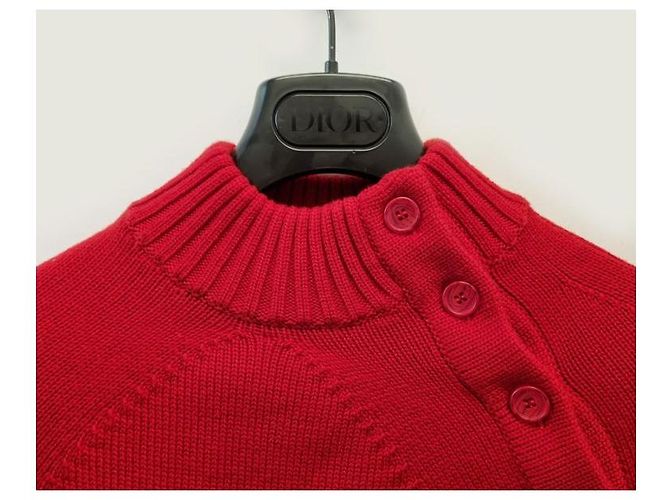 Dior Wollstrick für Kinder Rot - Ansicht 5