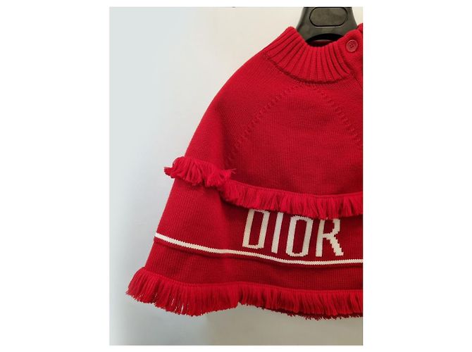 Dior Wollstrick für Kinder Rot - Ansicht 6