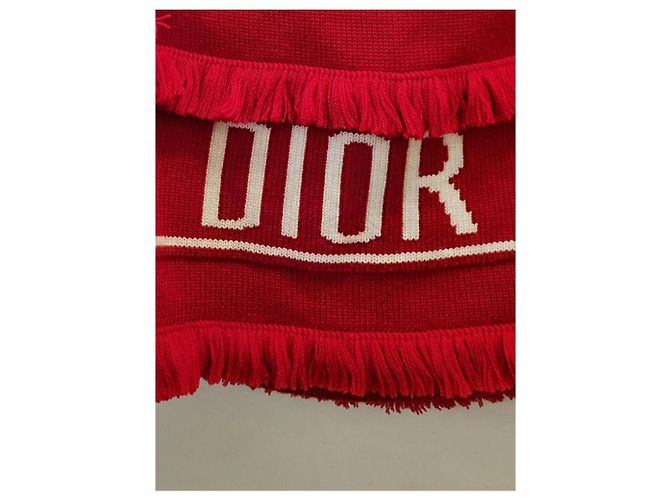Dior Wollstrick für Kinder Rot - Ansicht 7
