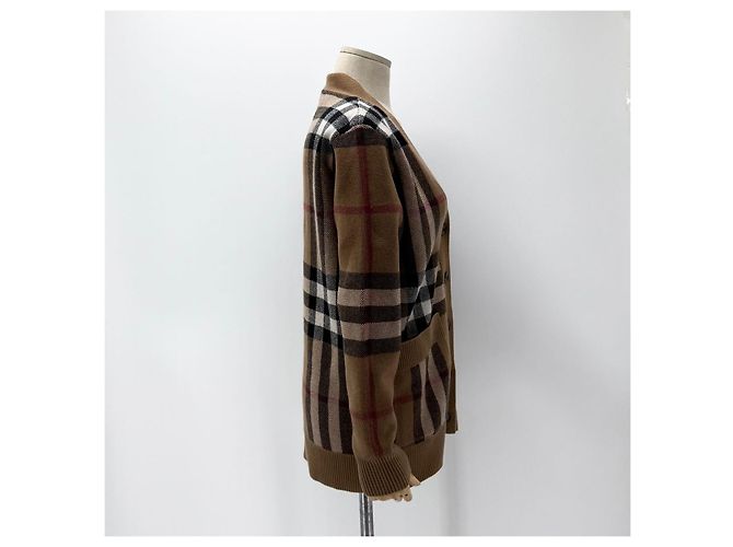 Burberry Cashmere-Cardigan mit Karomuster Mehrfarben - Ansicht 4