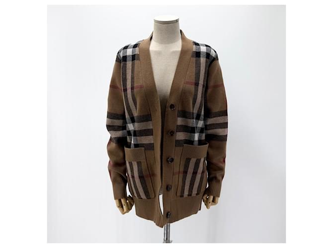 Burberry Cashmere-Cardigan mit Karomuster Mehrfarben - Ansicht 6
