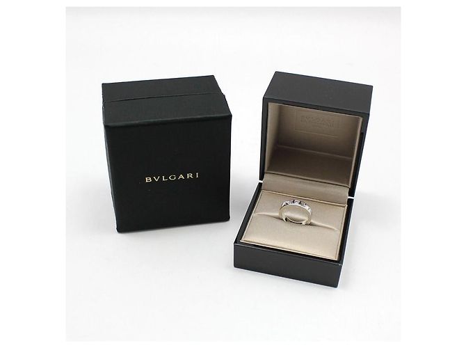 Bulgari Bvlgari BB Diamond Essential Ring aus Weißgold Größe - Ansicht 2