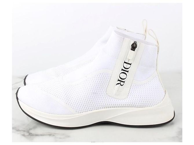 Dior Strick-Sneaker White Weiß - Ansicht 4