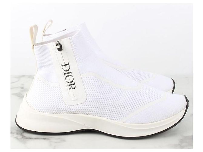 Dior Strick-Sneaker White Weiß - Ansicht 5