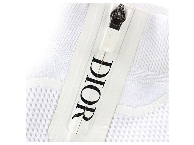Dior Strick-Sneaker White Weiß - Ansicht 6
