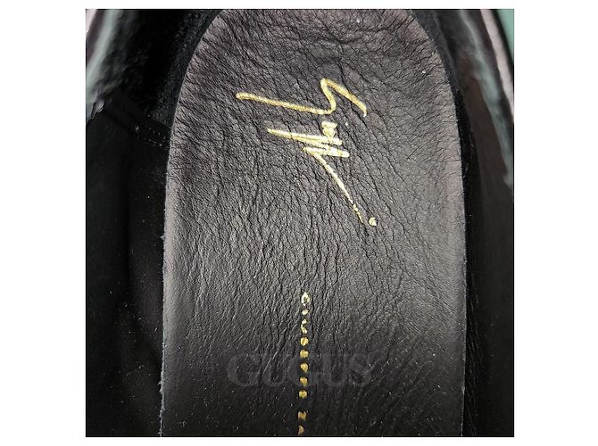 Giuseppe Zanotti Mocassin en velours - vue 6