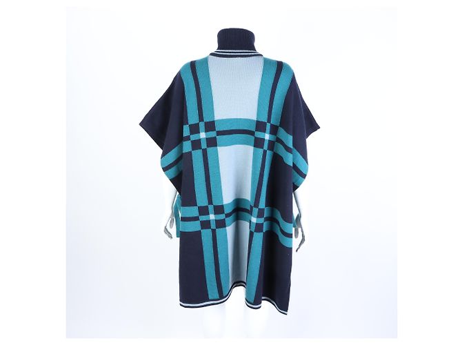 Hermès Poncho de cachemira Multicolor - vista 3