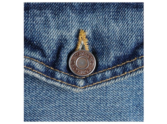 Tom Ford Giacca di denim Blu - vista 4