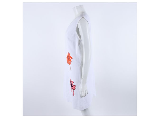 Stella Mc Cartney Vestido sin mangas Blanco - vista 2