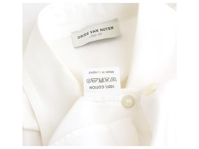 Weißes Basic-Hemd Dries Van Noten - Ansicht 3