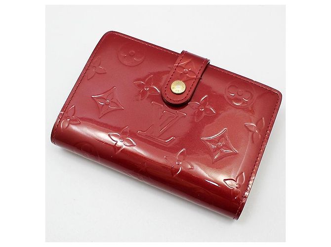 Louis Vuitton Cartera Monogram Vernis Palm D'Amour Roja - vista 2